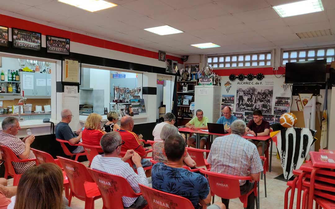 Asamblea anual del Alcañiz C.F./ M.B.