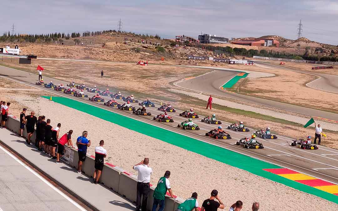 Salida de una de las carreras del Campeonato de Europa./ M.B.
