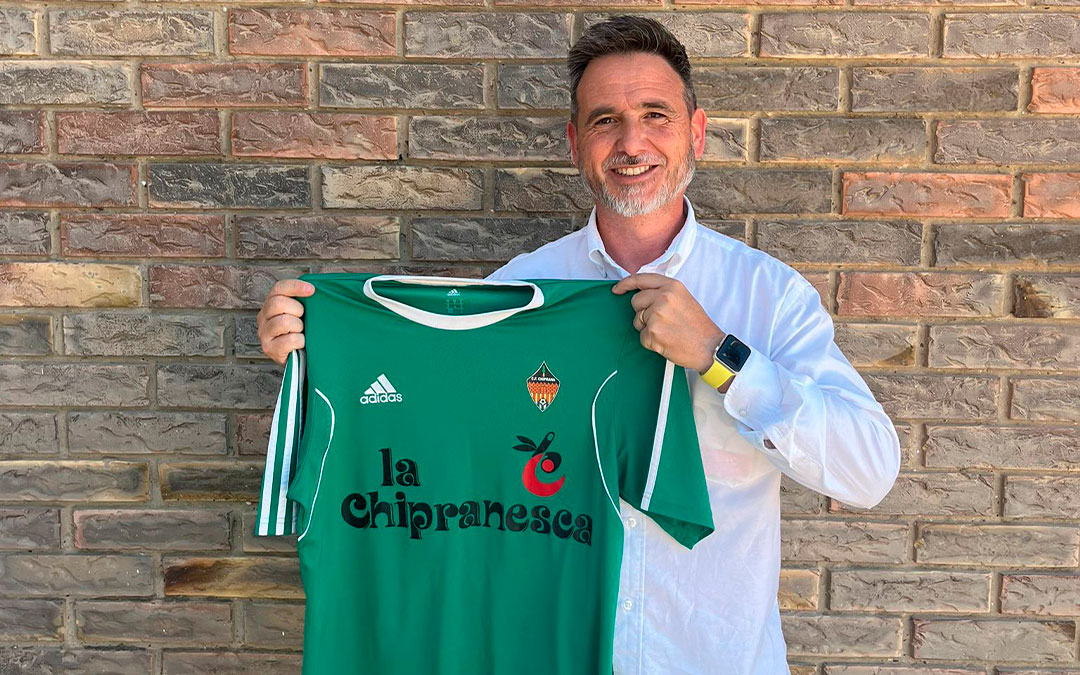Paulino García, nuevo entrenador Chiprana C.F./ Pascual Barriendos