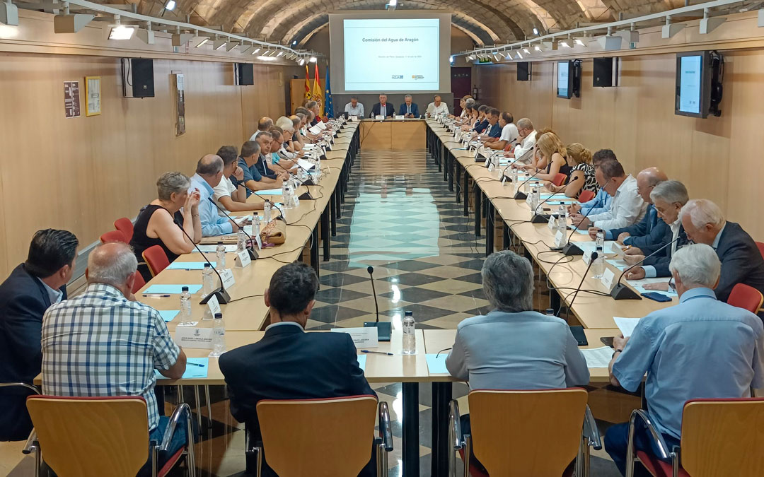 Reunión de la Comisión del Agua de Aragón./ DGA