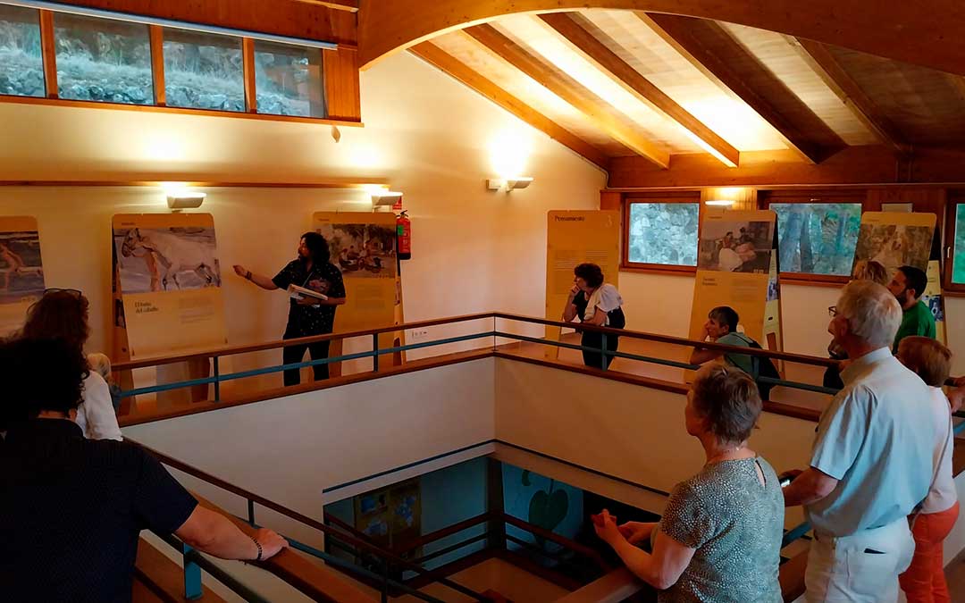 n La exposición itinerante ¿Sorolla en un hospital? se puede ver hasta el miércoles 10 en Molinos / J.M. Salvador