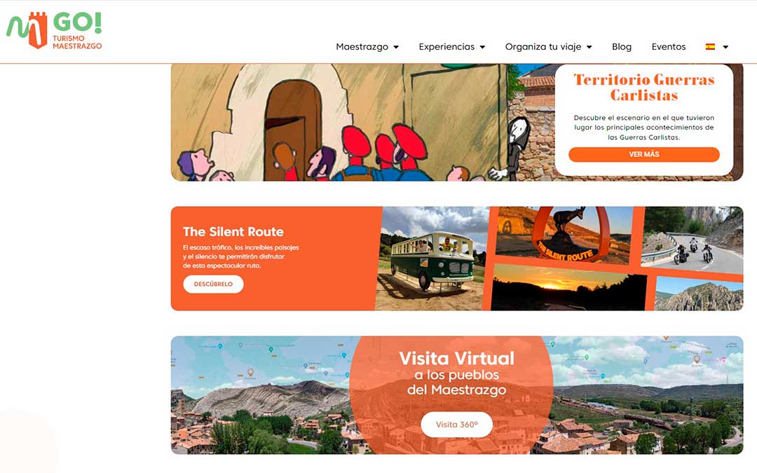 Web de Turismo Maestrazgo./ T.M.
