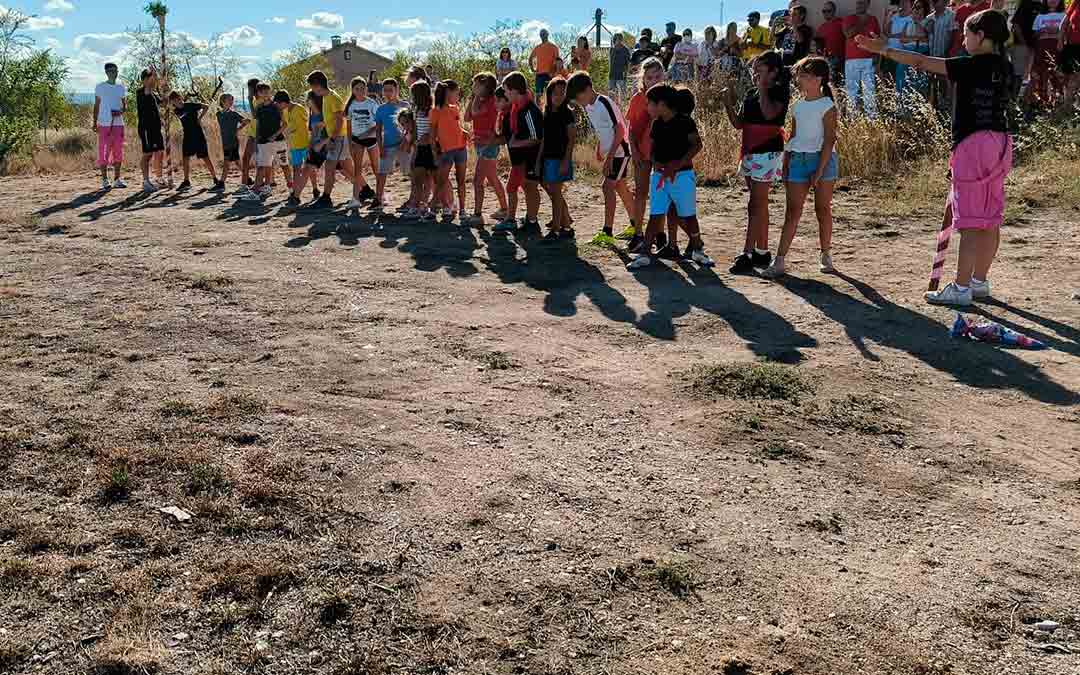 Inicio de una de las carreras disputadas en Monroyo./ M.B.