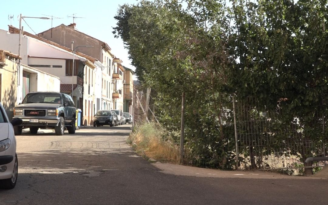 Las zona afectada se encuentra entre las calles Don Alejo Abellán y Zuera./ LA COMARCA.
