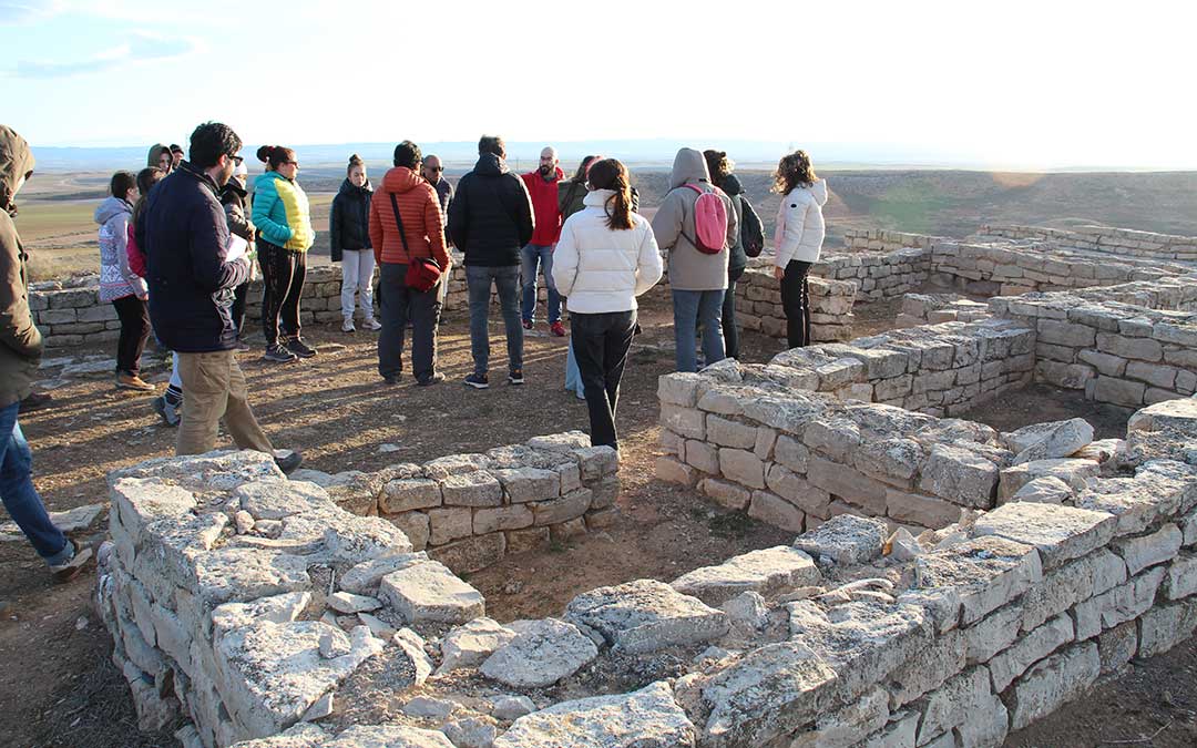 Marzo comenzó con una visita del alumnado del Máster de Gestión Cultural de la Universidad de Zaragoza. / B. Severino