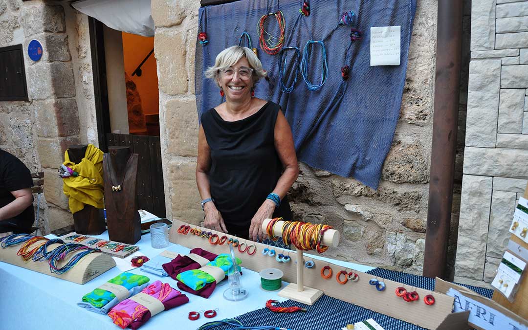 La artista local 'Afri Taller' ha sido otra de las protagonistas./ J.L.