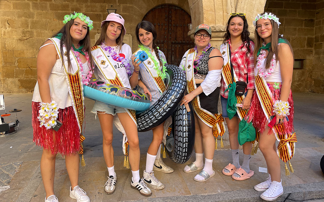 Las reinas también se han disfrazado./ S.F.