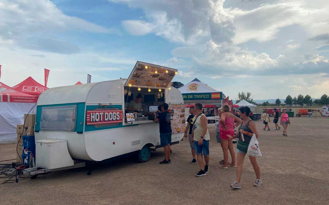Zona de Foodtrucks en el circuito./ M.M.R.