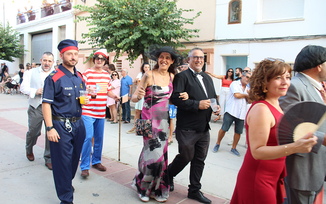 Carrozas en las fiestas de Híjar 2024. / B. Severino