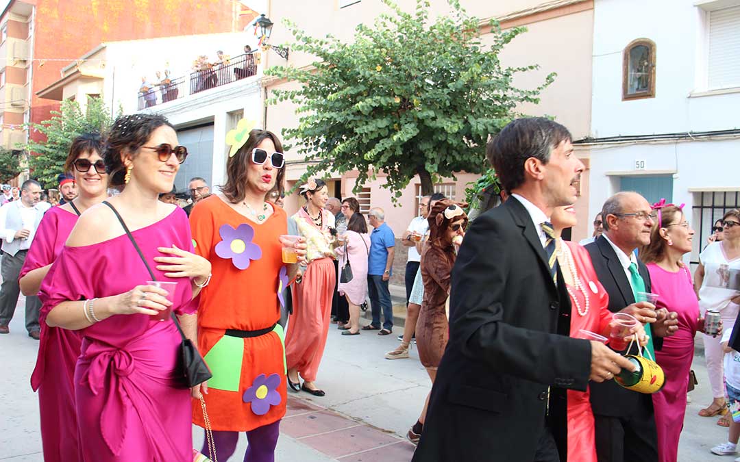 Carrozas en las fiestas de Híjar 2024. / B. Severino