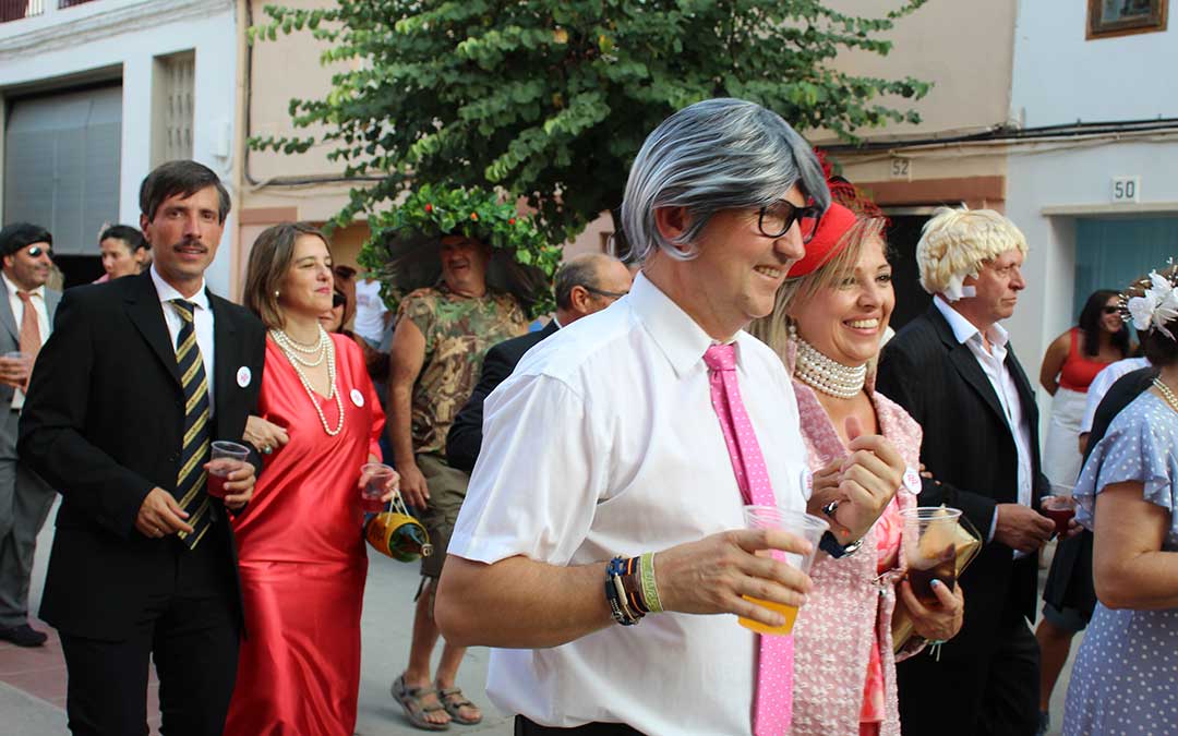 Carrozas en las fiestas de Híjar 2024. / B. Severino