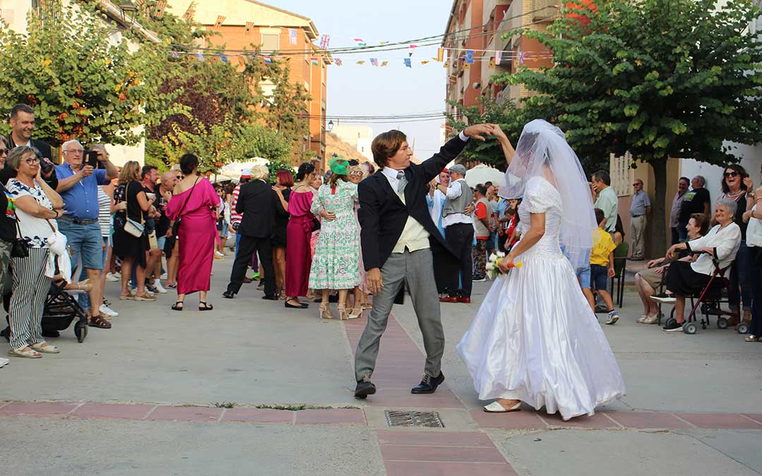 Carrozas en las fiestas de Híjar 2024. / B. Severino
