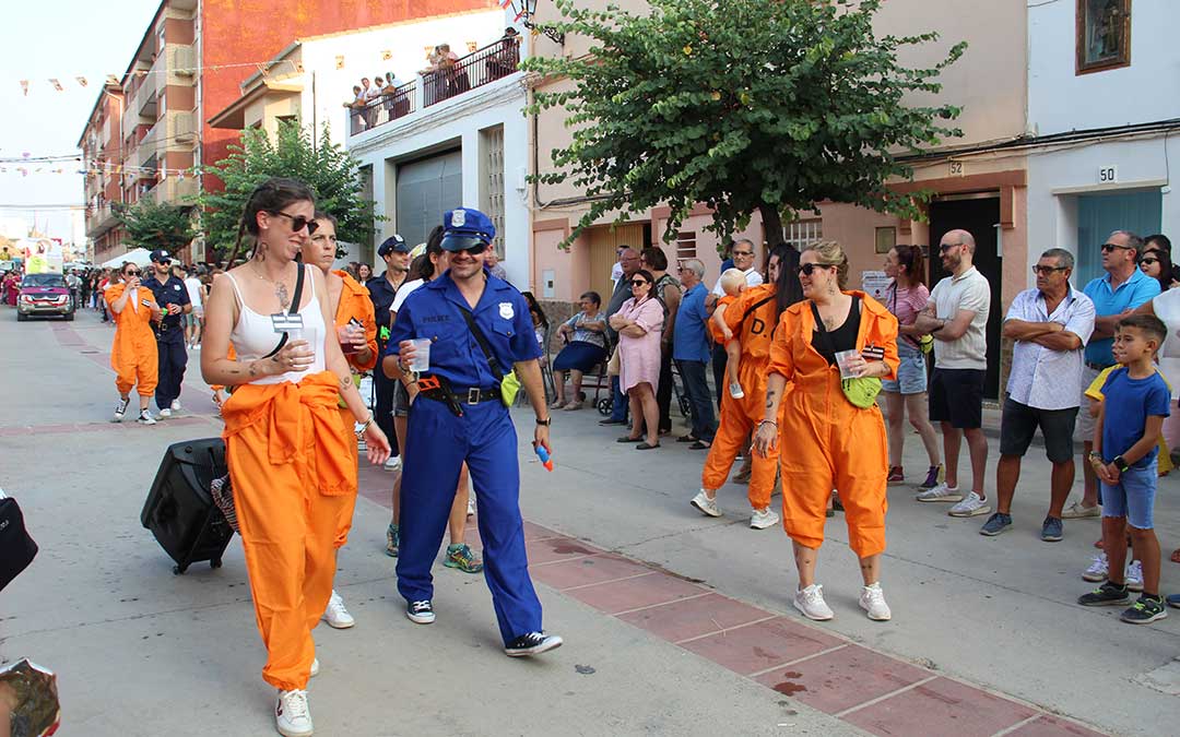 Carrozas en las fiestas de Híjar 2024. / B. Severino