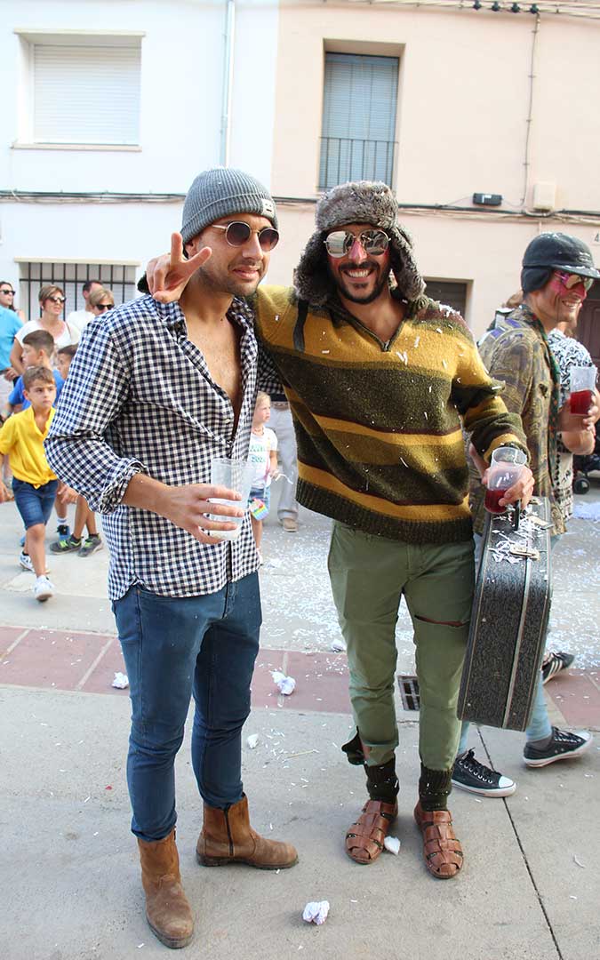 Carrozas en las fiestas de Híjar 2024. / B. Severino