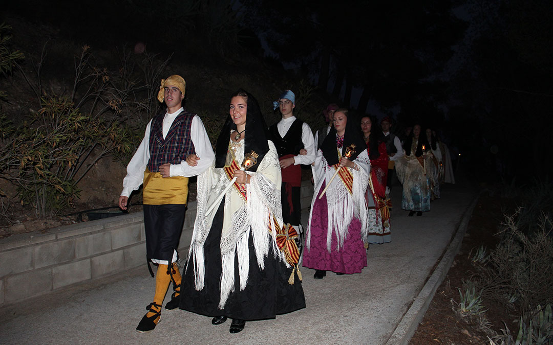 Rosario de Cristal en las fiestas de Híjar. / B. Severino