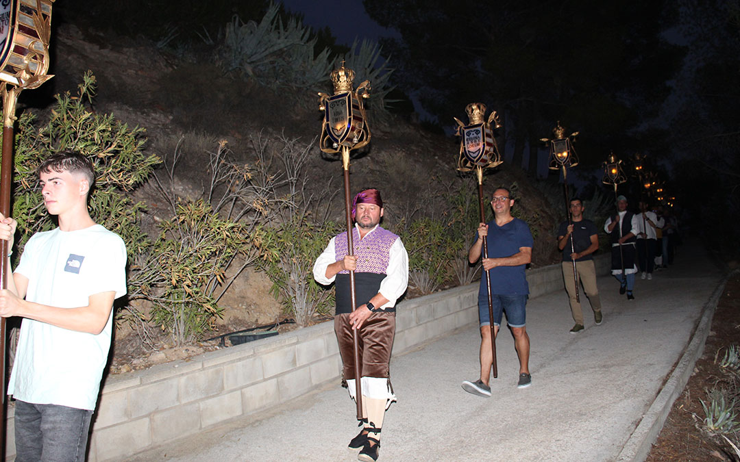 Rosario de Cristal en las fiestas de Híjar. / B. Severino