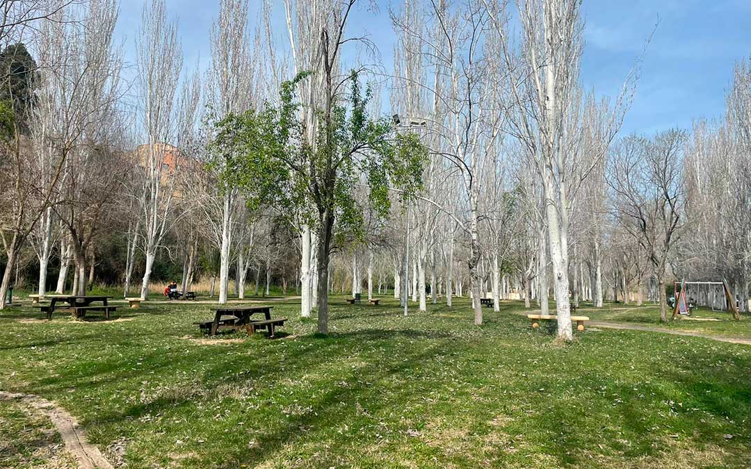 El antiguo cauce transitaba por la zona del parque Entrepuentes./ S.F.