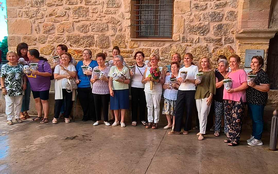 Las mujeres del municipio fueron las pregoneras de este año./ M.B.