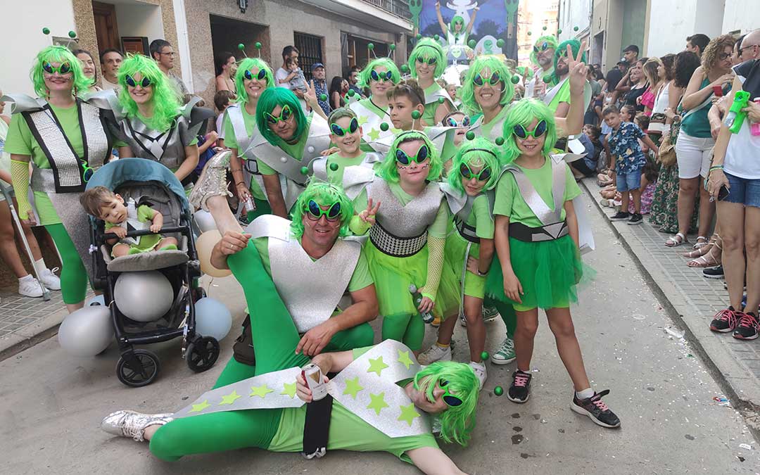 Carrozas en Samper de Calanda. / Alberto Gracia