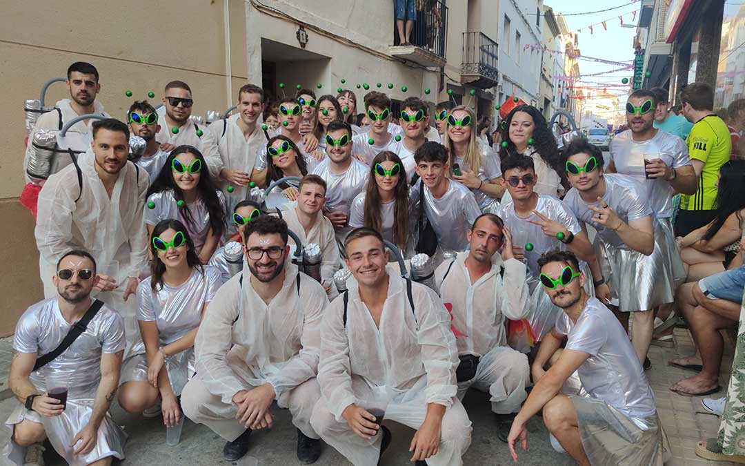 Carrozas en Samper de Calanda. / Alberto Gracia