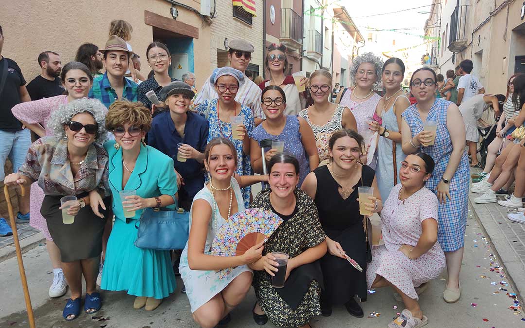 Carrozas en Samper de Calanda. / Alberto Gracia
