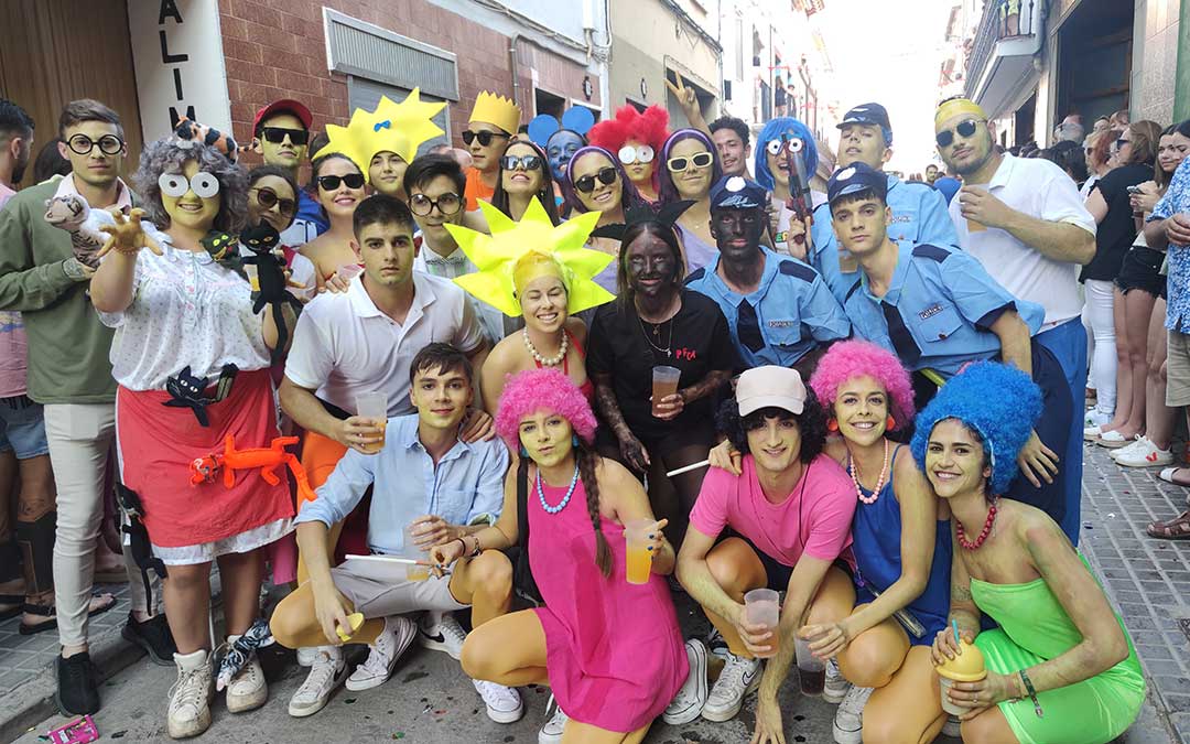 Carrozas en Samper de Calanda. / Alberto Gracia