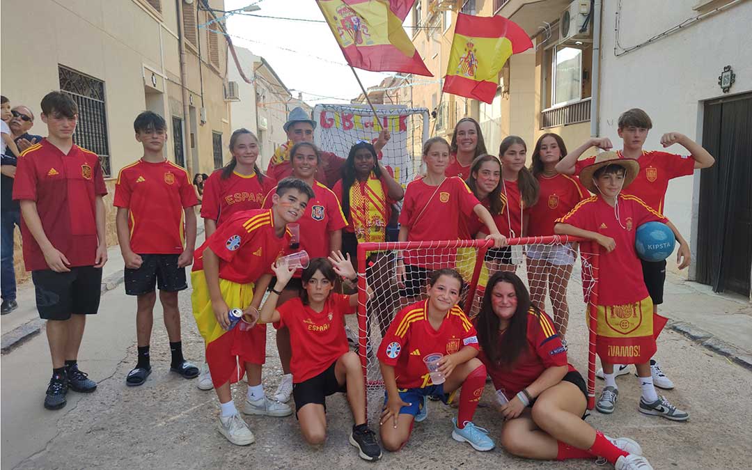 Carrozas en Samper de Calanda. / Alberto Gracia