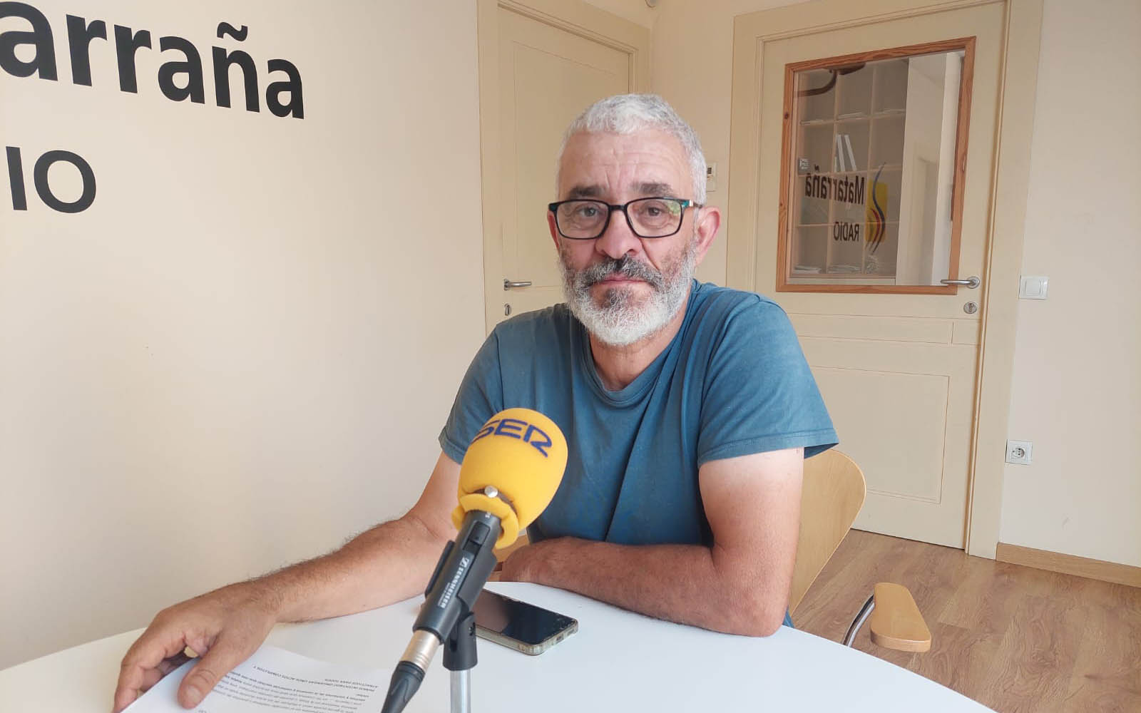 José Ramón Gimeno es el alcalde de La Fresneda./ J.L.