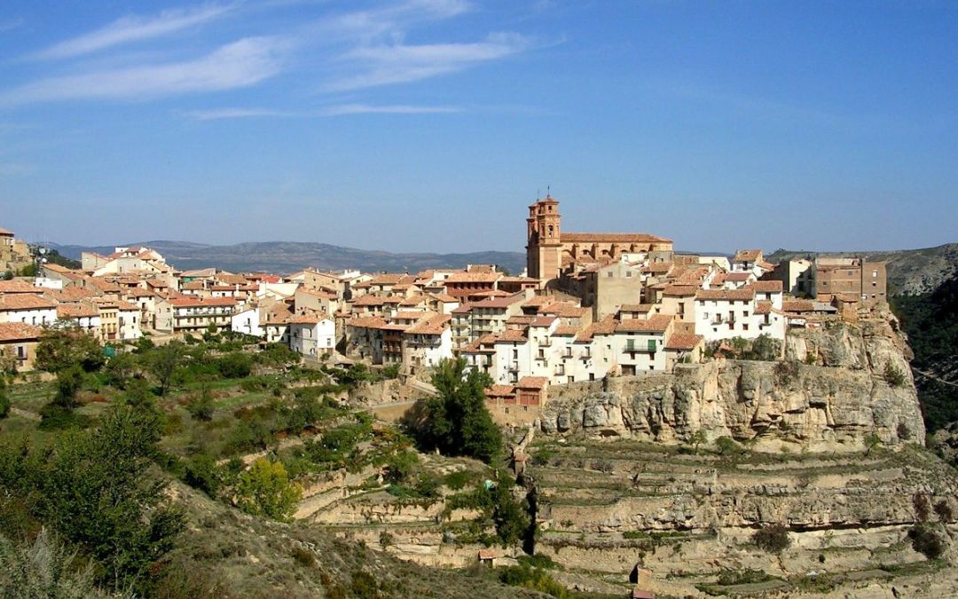 Imagen panorámica de Villarluengo./ Turismo Maestrazgo.