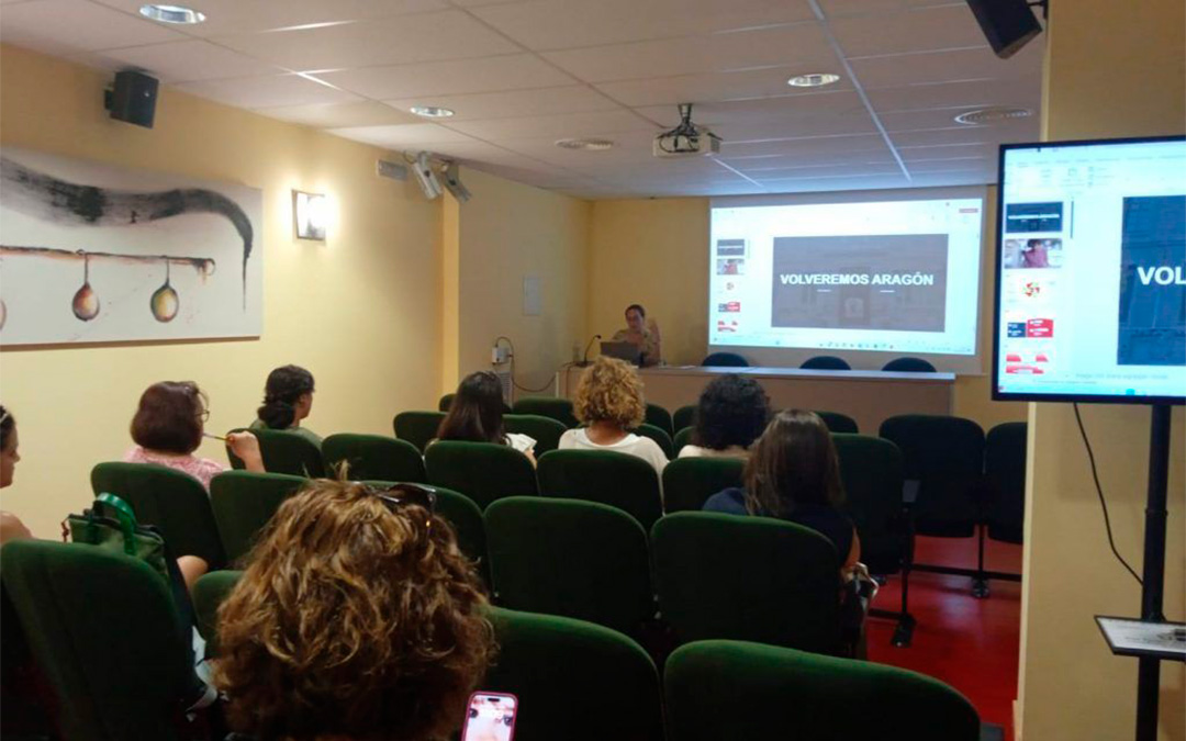 Presentación en Caspe programa Volveremos./ Ayto. Caspe
