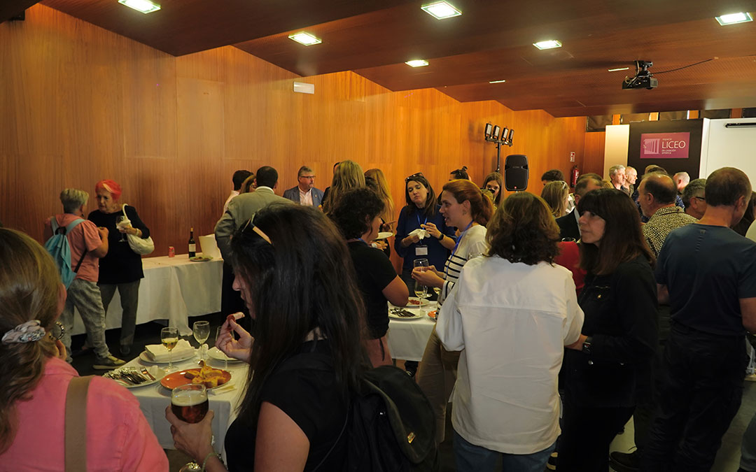 Gastro networking en el restaurante Liceo. / La COMARCA