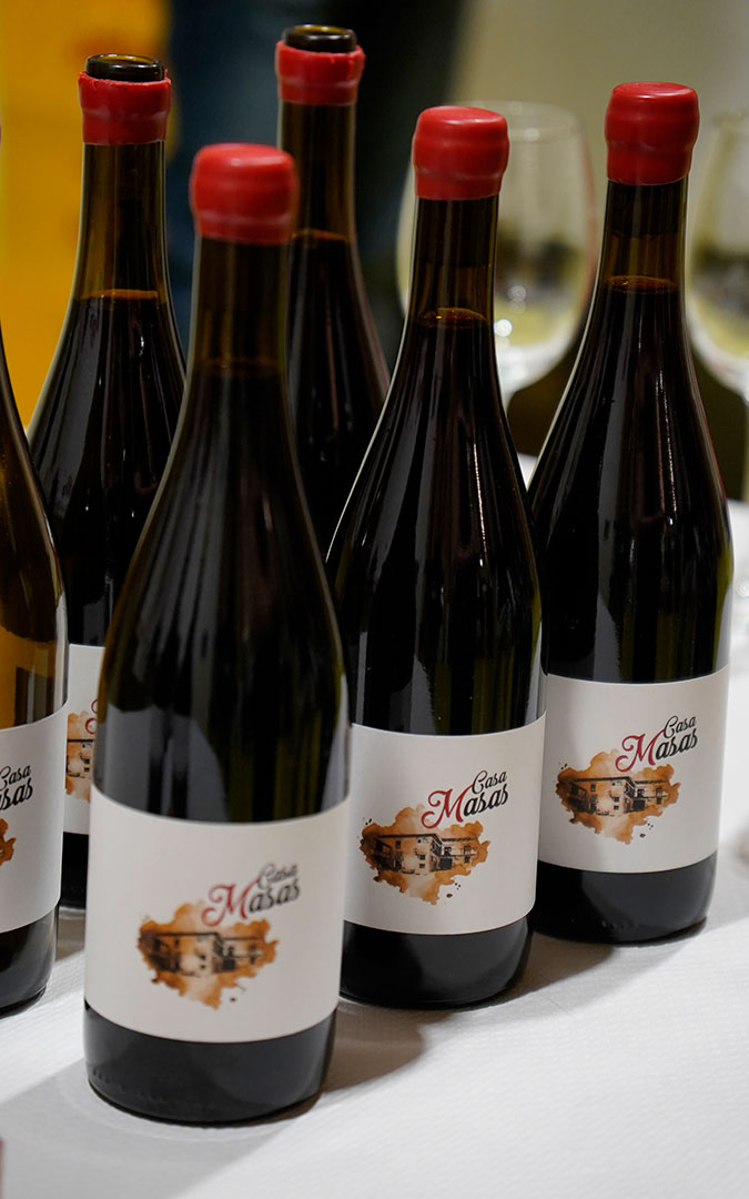 Vino de Mirambel para la noche de catas. / La COMARCA