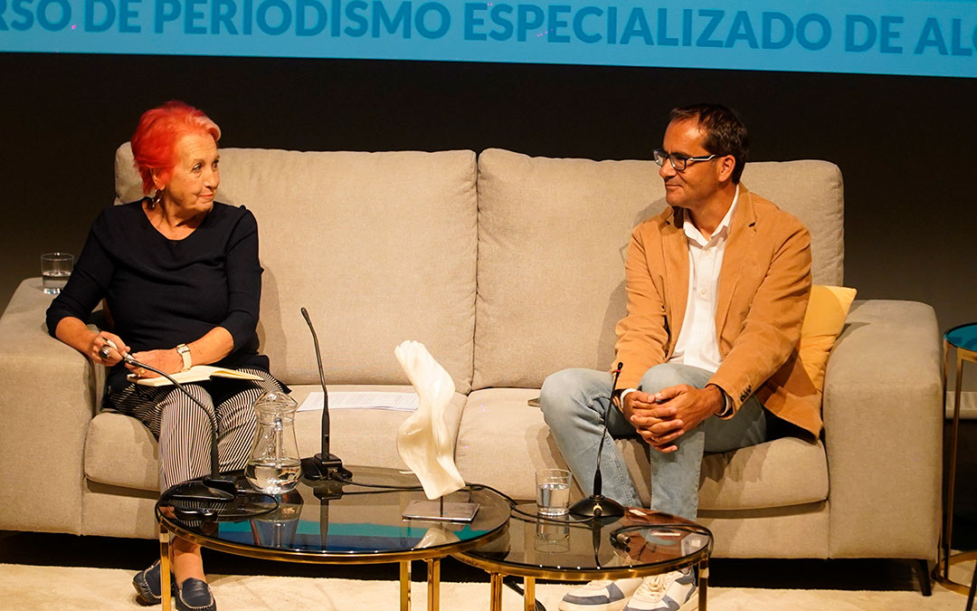 Calaf y Jiménez se conocen de hace tiempo, se respetan y admiran y se nota. / La COMARCA