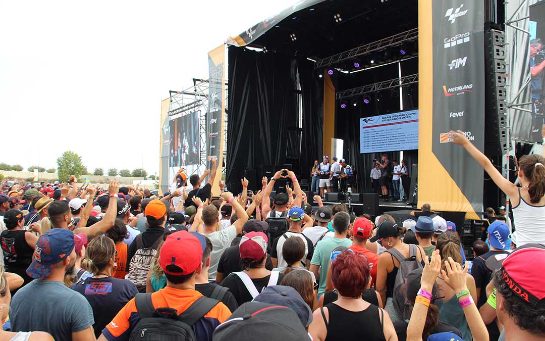 Raúl Fernández en el Fan Festival. / B. Severino