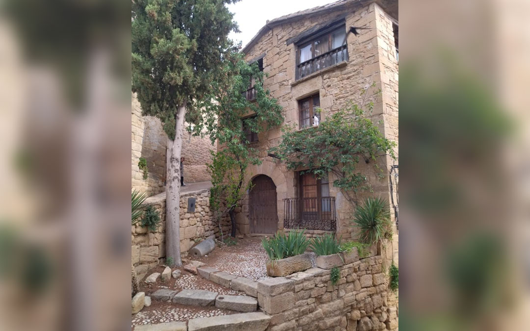 Vivienda histórica en la que residió José Donoso entre 1971 y 1975./ L.C.