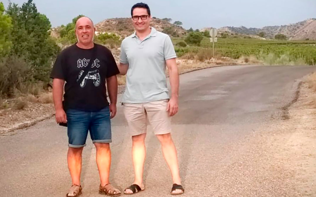Mejora en el camino de Valdurrios con Fondos de Mejora de Monte de Utilidad Pública./Ayuntamiento de Caspe