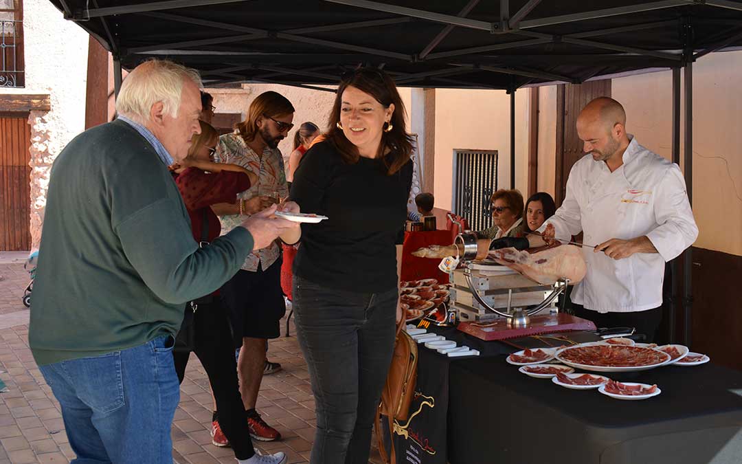 La Mata de los Olmos celebró este fin de semana su feria 'La Mata Porc'./ C.O.