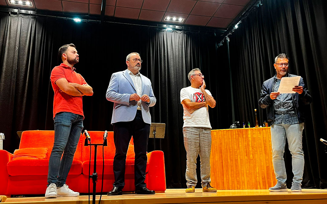 Presentación de las jornadas en Maella./ Gabriel Luena
