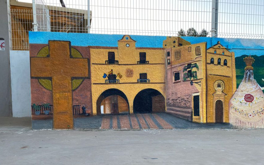 Mural objeto de la polémica./ ARMHA