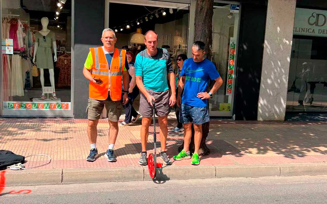 Hace pocas semanas comenzaron las mediciones del circuito en la avenida Aragón./ Tragamillas