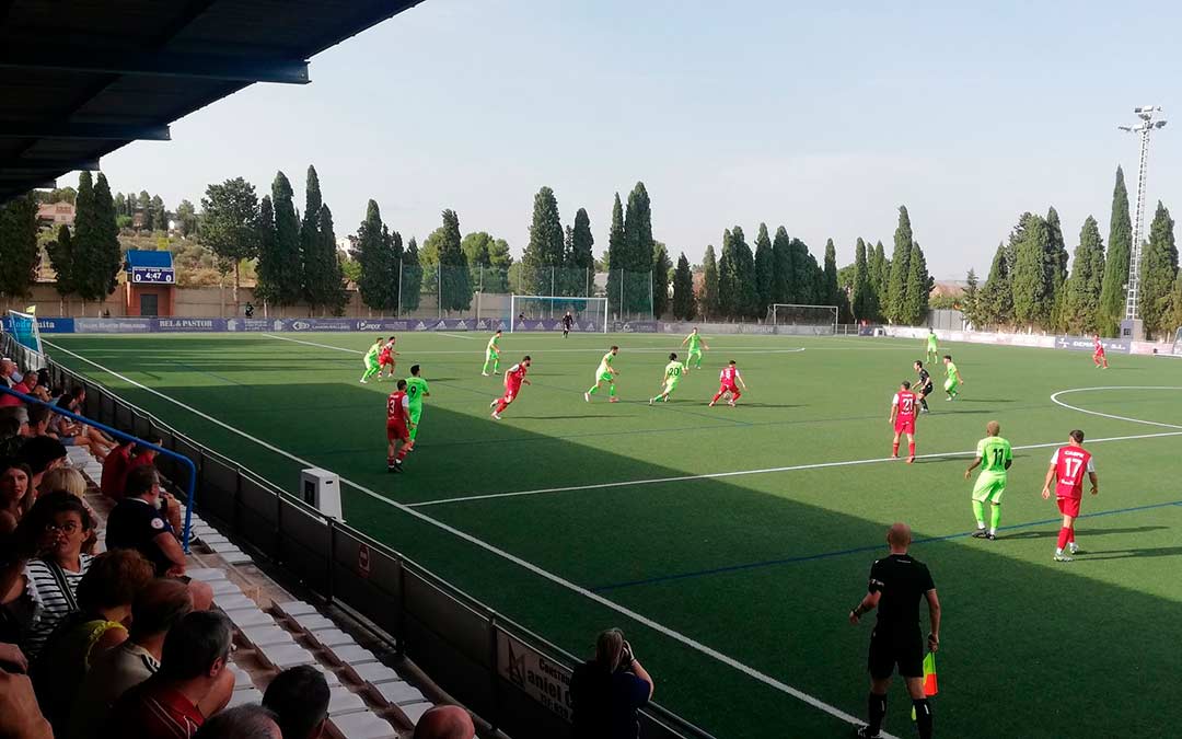 Último partido de la Copa RFEF entre el CD Caspe y CD Utrillas./ Twitter de CD Utrillas