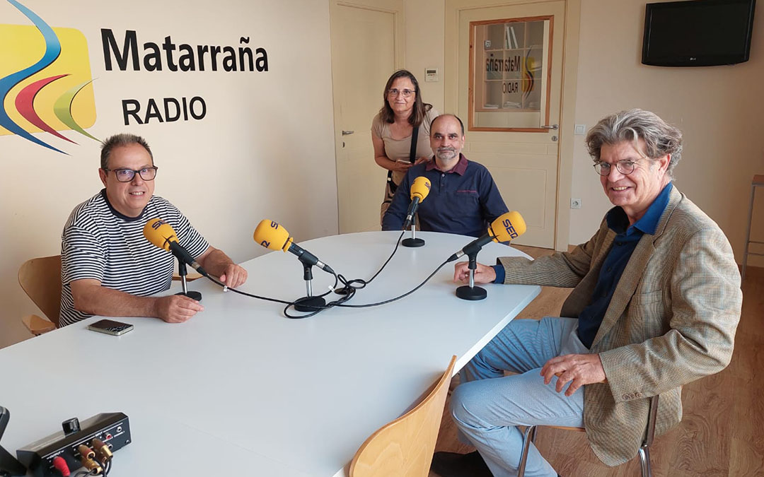 Octavio Serret, Pedro Carbonell y Juan Bolea./ J.L.