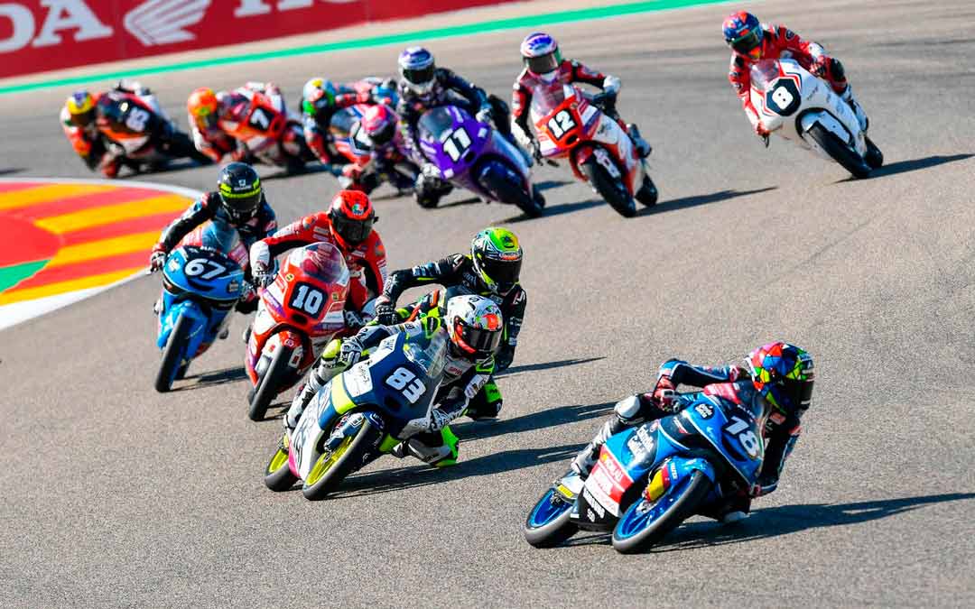 Carrera de la categoría JuniorGP el pasado año 2023./ Motorland