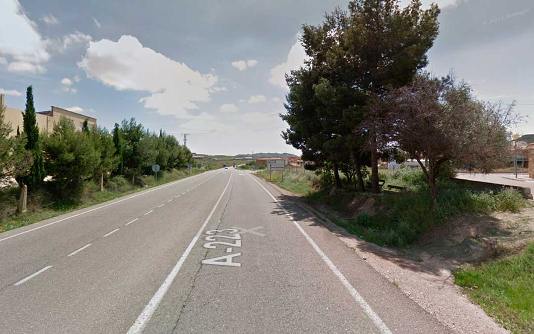 Se va a actuar en el tramo de la A-223 entre las avenidas San Jorge y Dos de Mayo / Google Maps