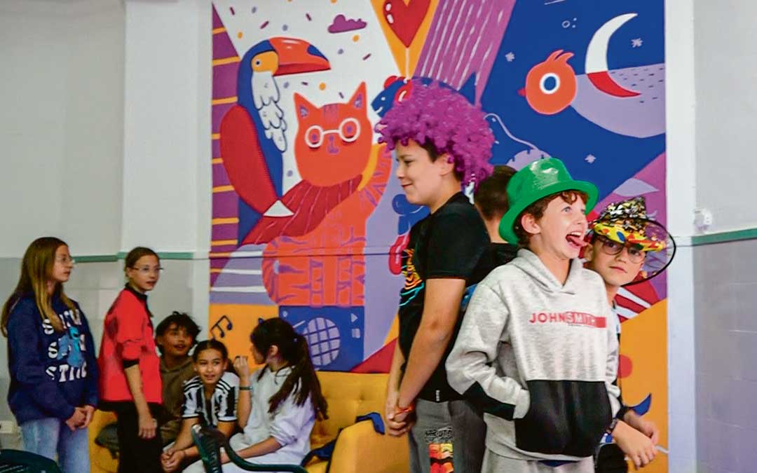 El espacio se inauguró este viernes con merienda y actividades./ Ayto.