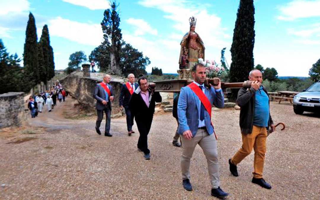 La procesión de La Misericordia fue otro de los actos más destacados./ J.L. Camps
