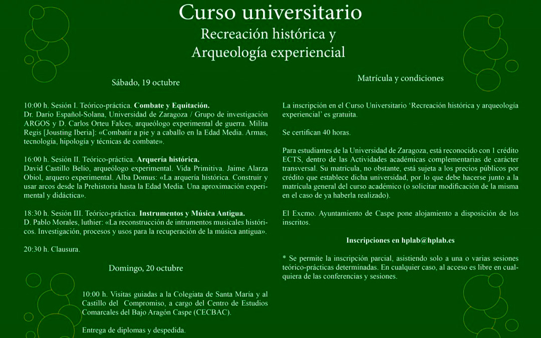 Programa VI Encuentro Científico Ciudad del Compromiso./ Organización del encuentro