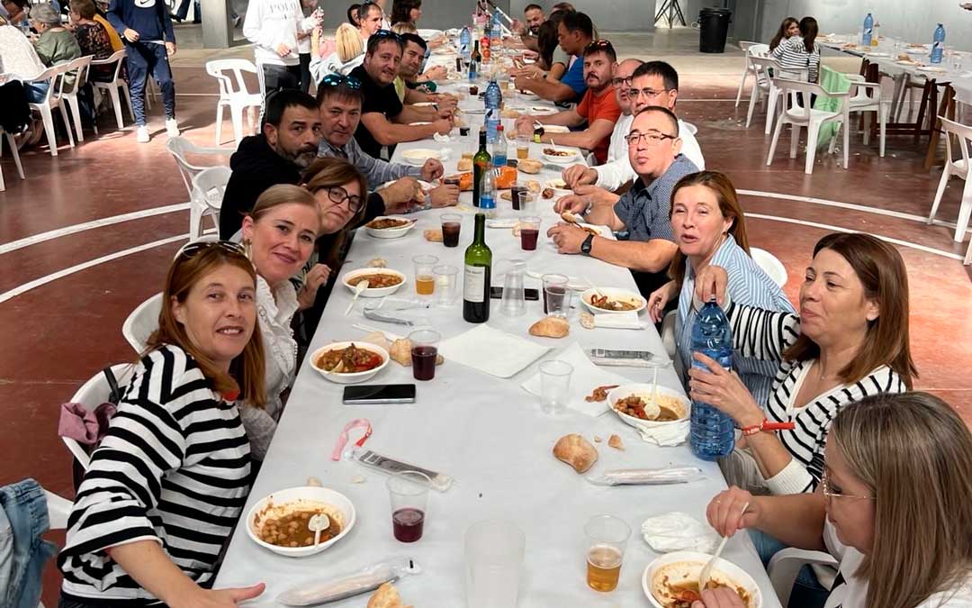 Comida popular durante las fiestas de Valmuel./ Ayto. Valmuel