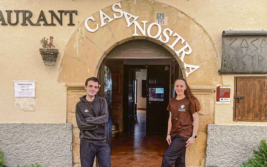 Edu Borrero y Susana Ramón son los gestores del MSR de Fórnoles. / J.L.