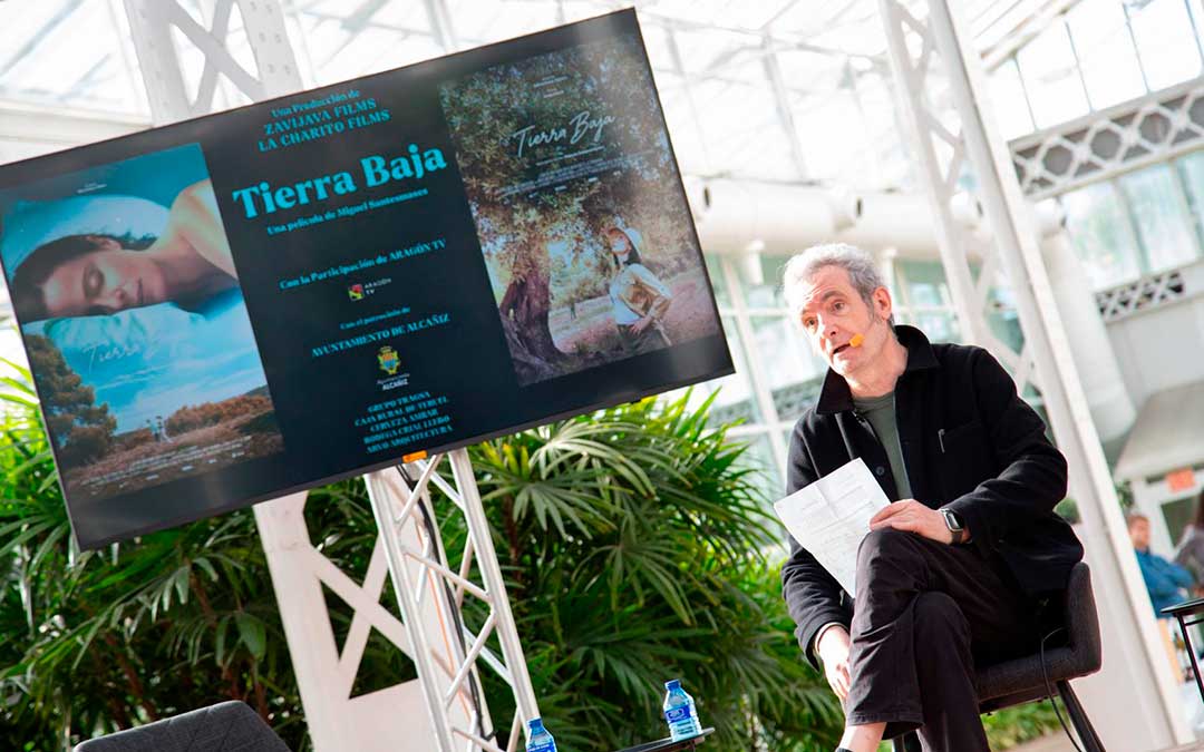 Durante el evento se presentó la película rodada en el Bajo Aragón, 'Tierra Baja'./ Coworking Soria.